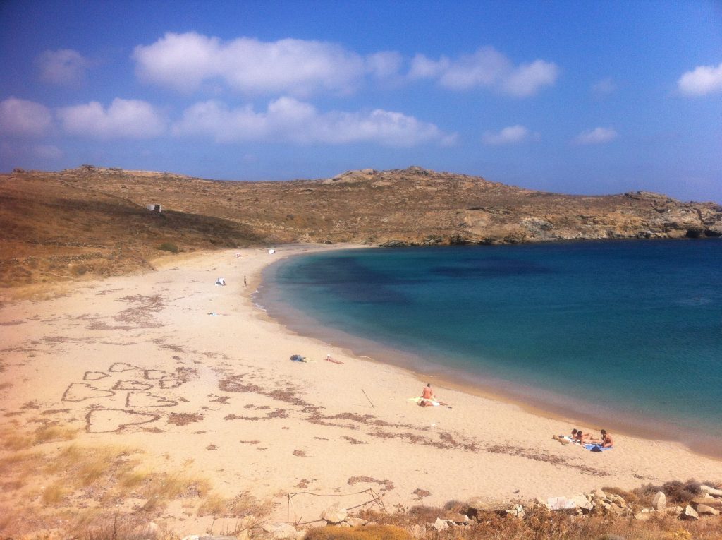 private ride to frangias beach mykonos