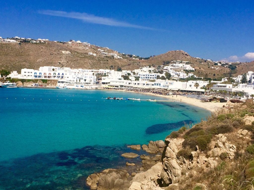 private journey to platis gialos mykonos